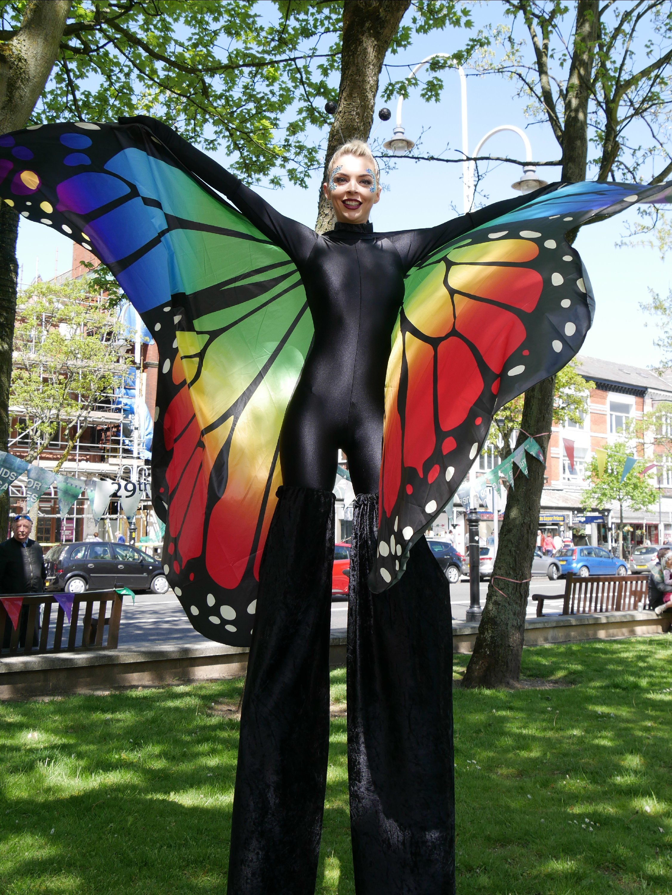 Stilt walking
