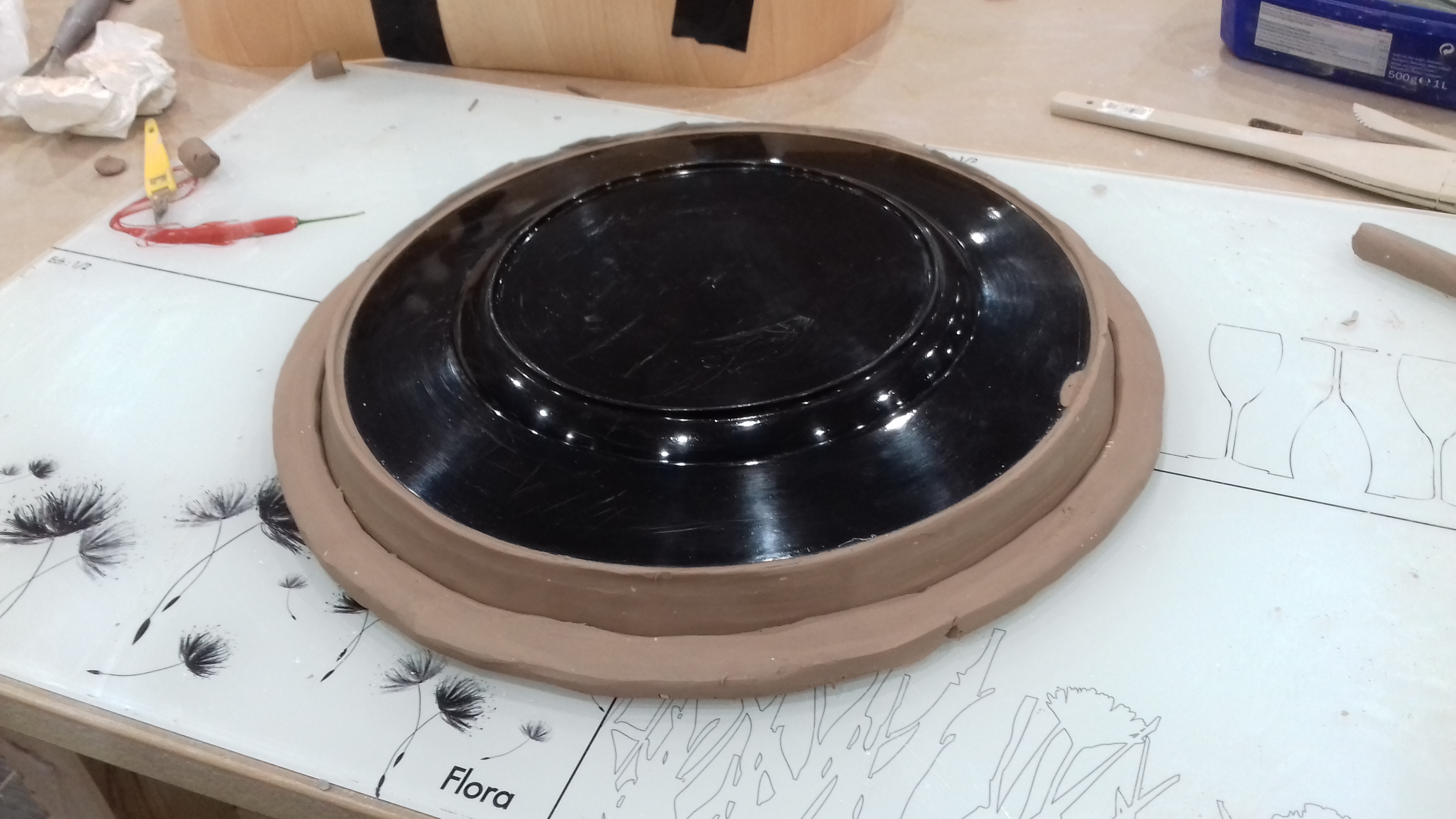 Plate mold
