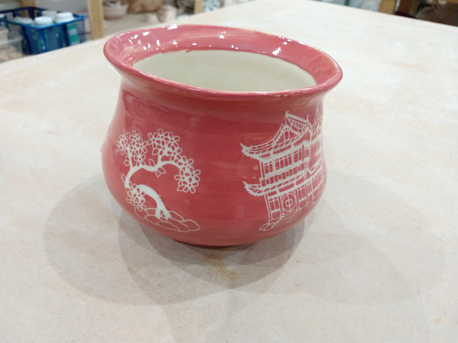 Stencils and under glaze