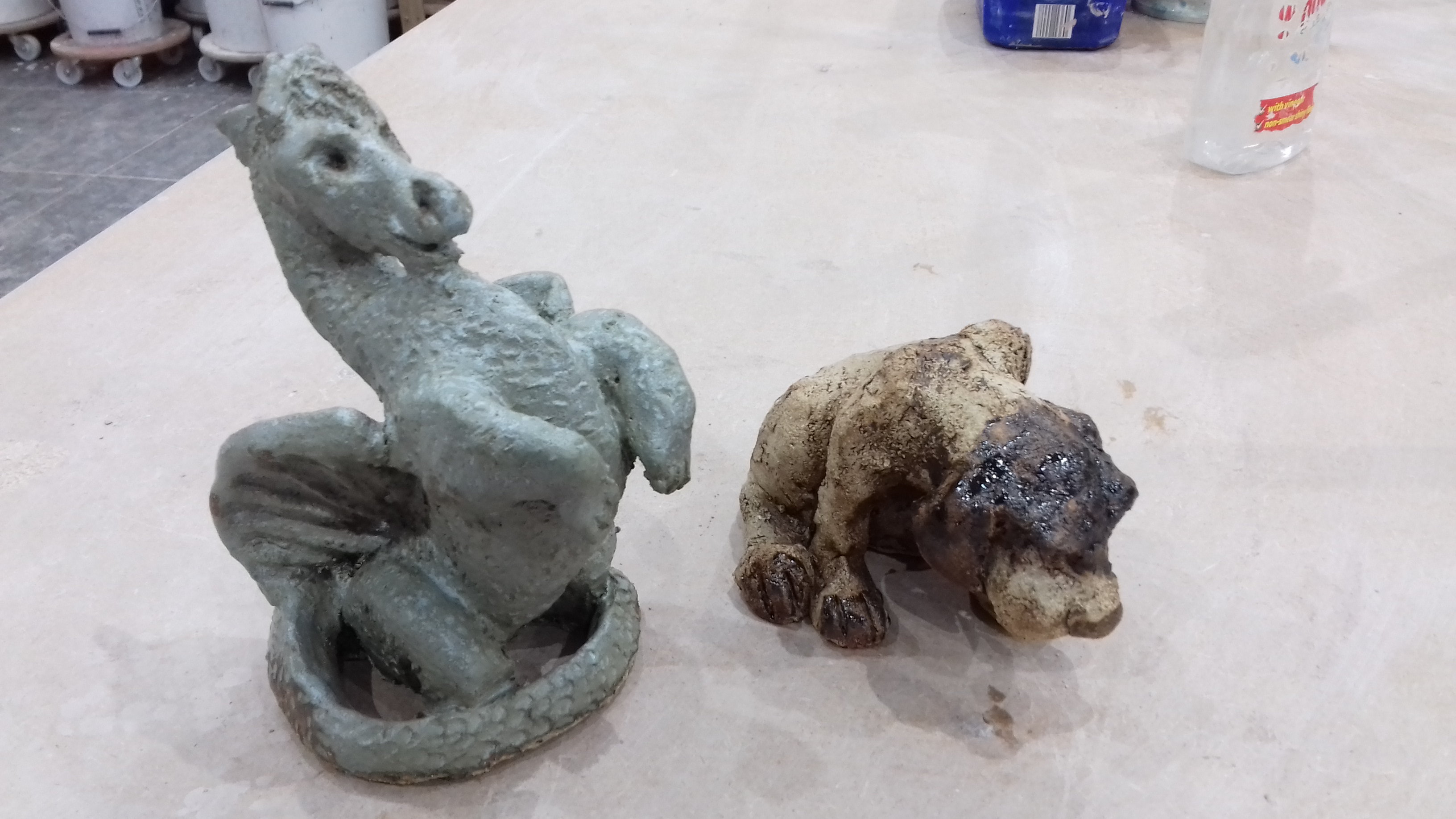 Dragon and dog