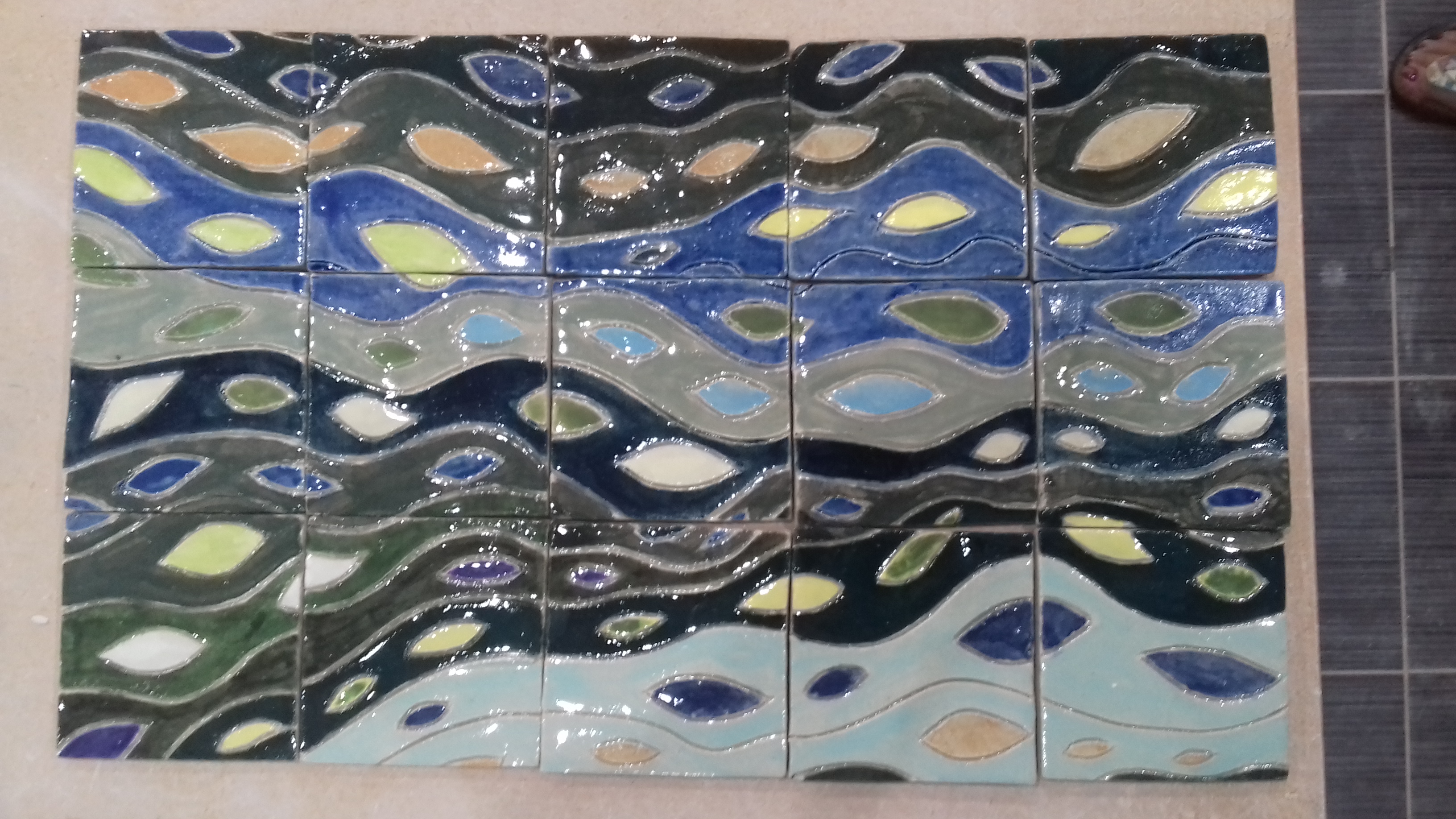 Set of tiles