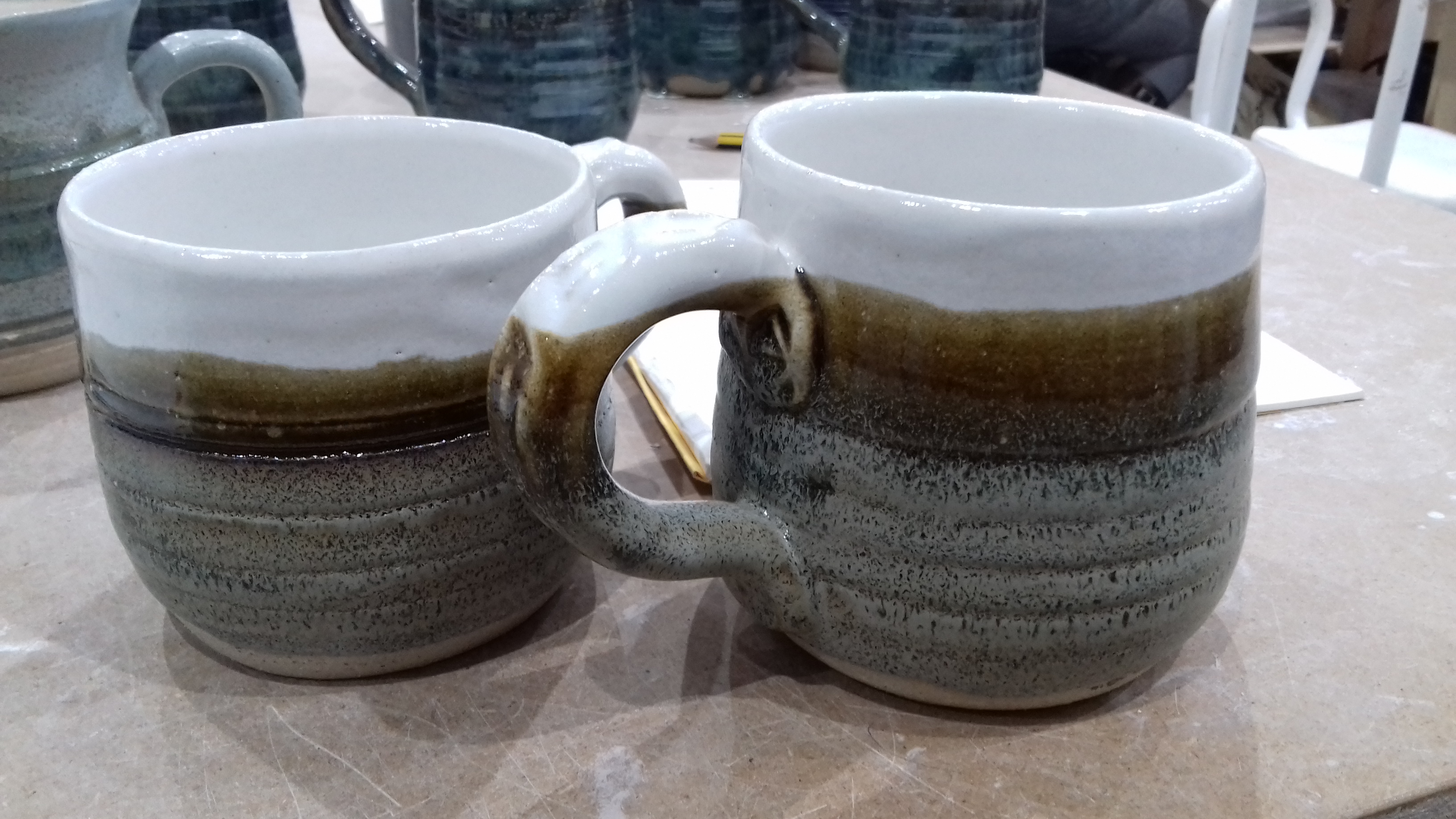 Nice overlapping glazes
