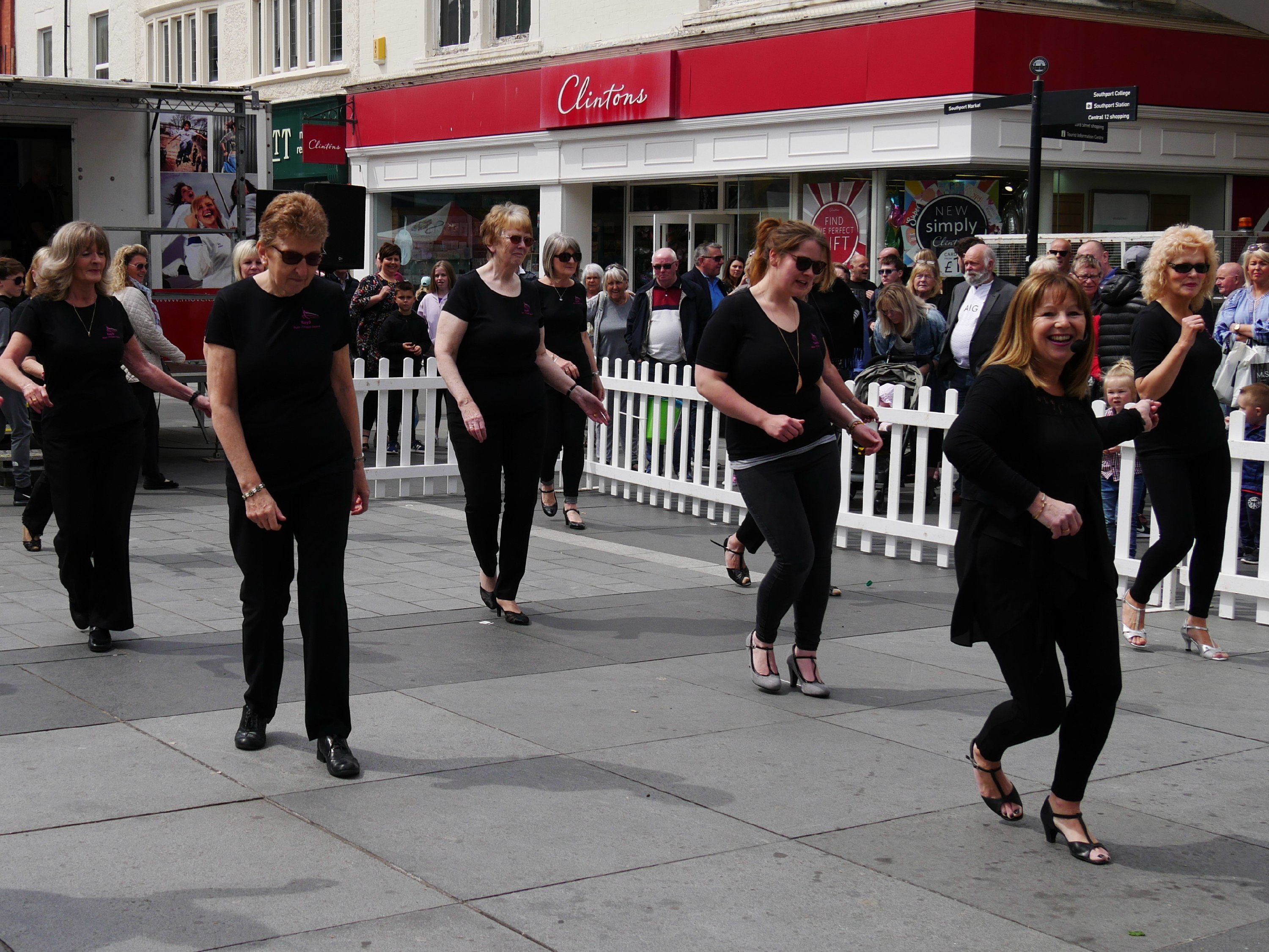 Dancing in Chapel Street