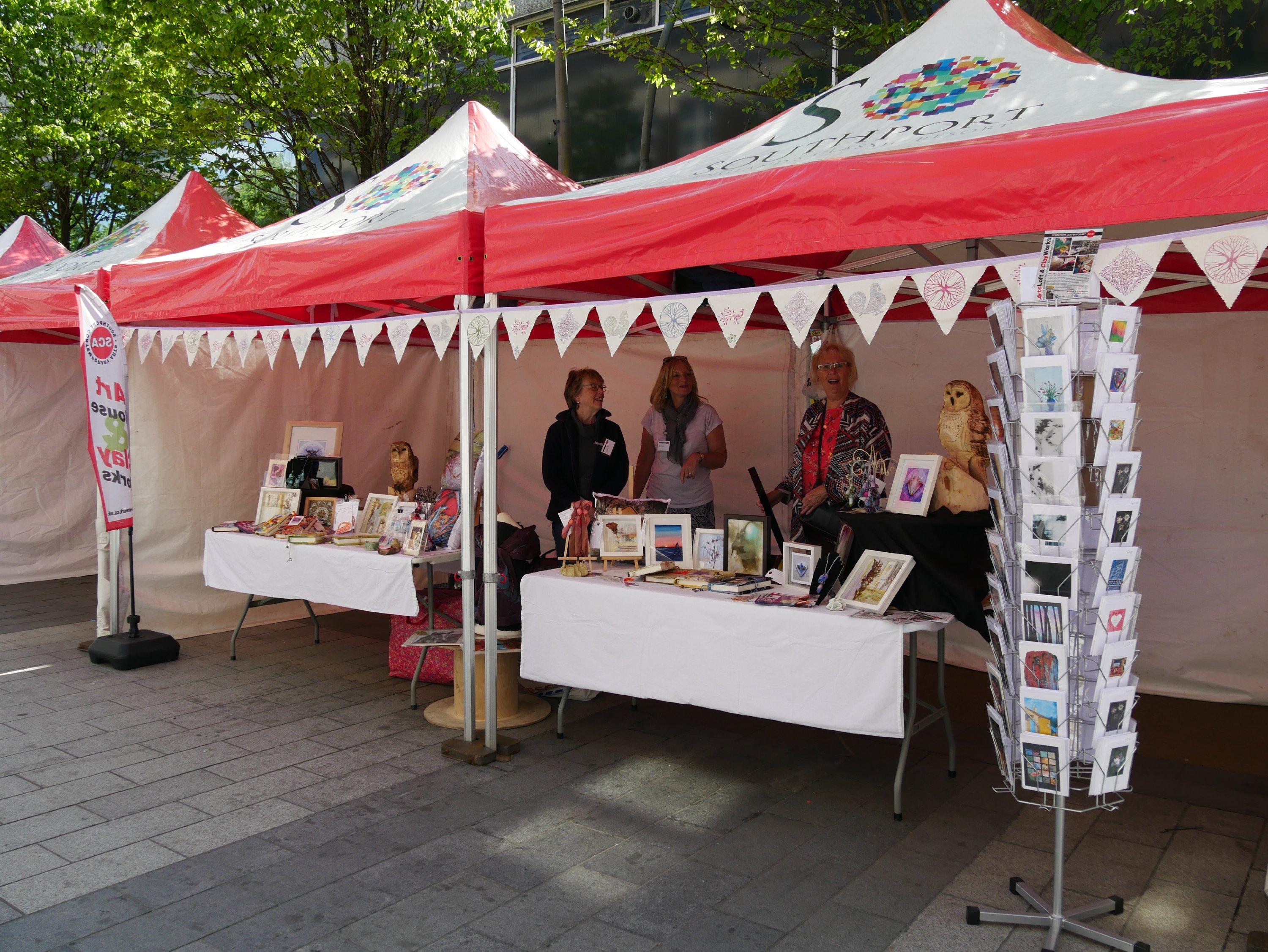 SCA Craft stall