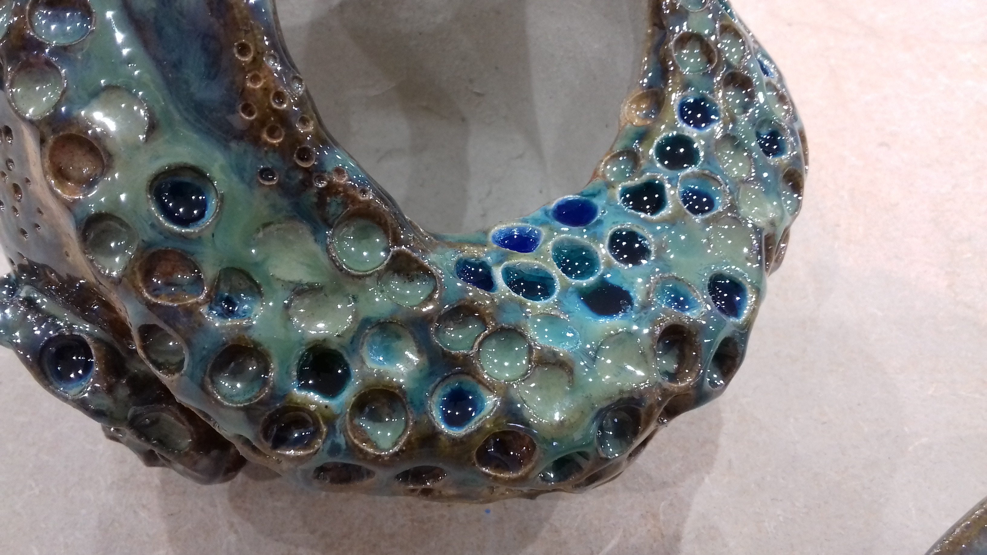 Glass in texture