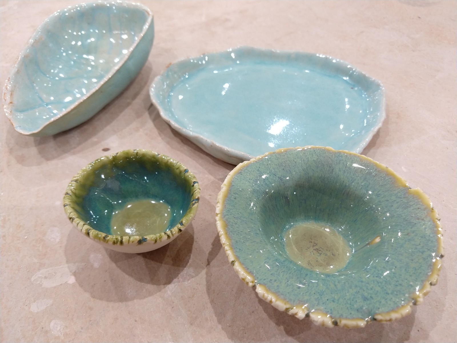 Hand formed dishes