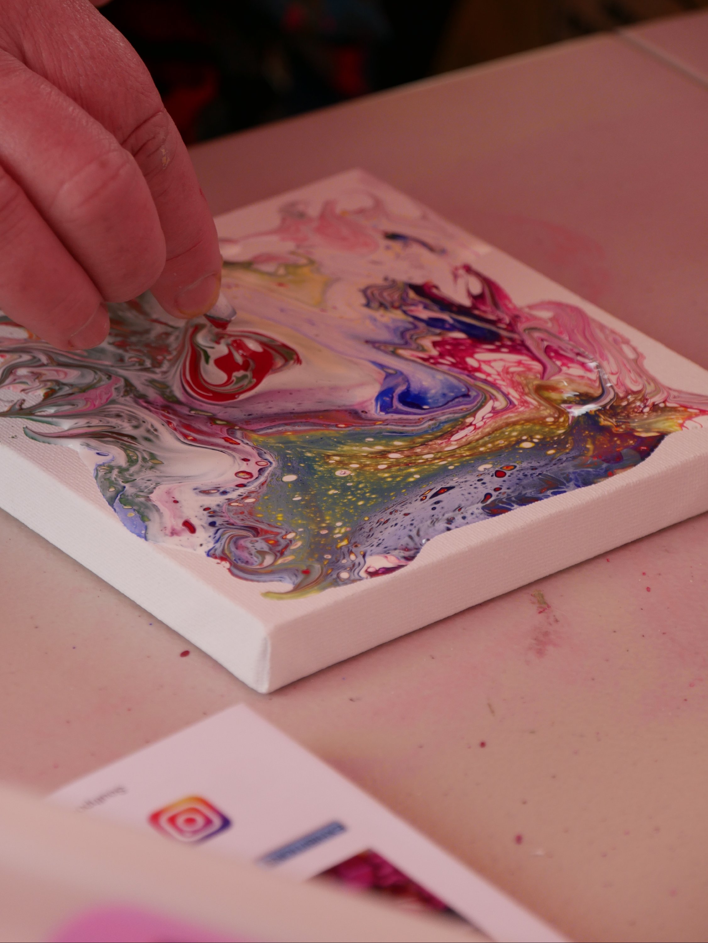 Flow painting