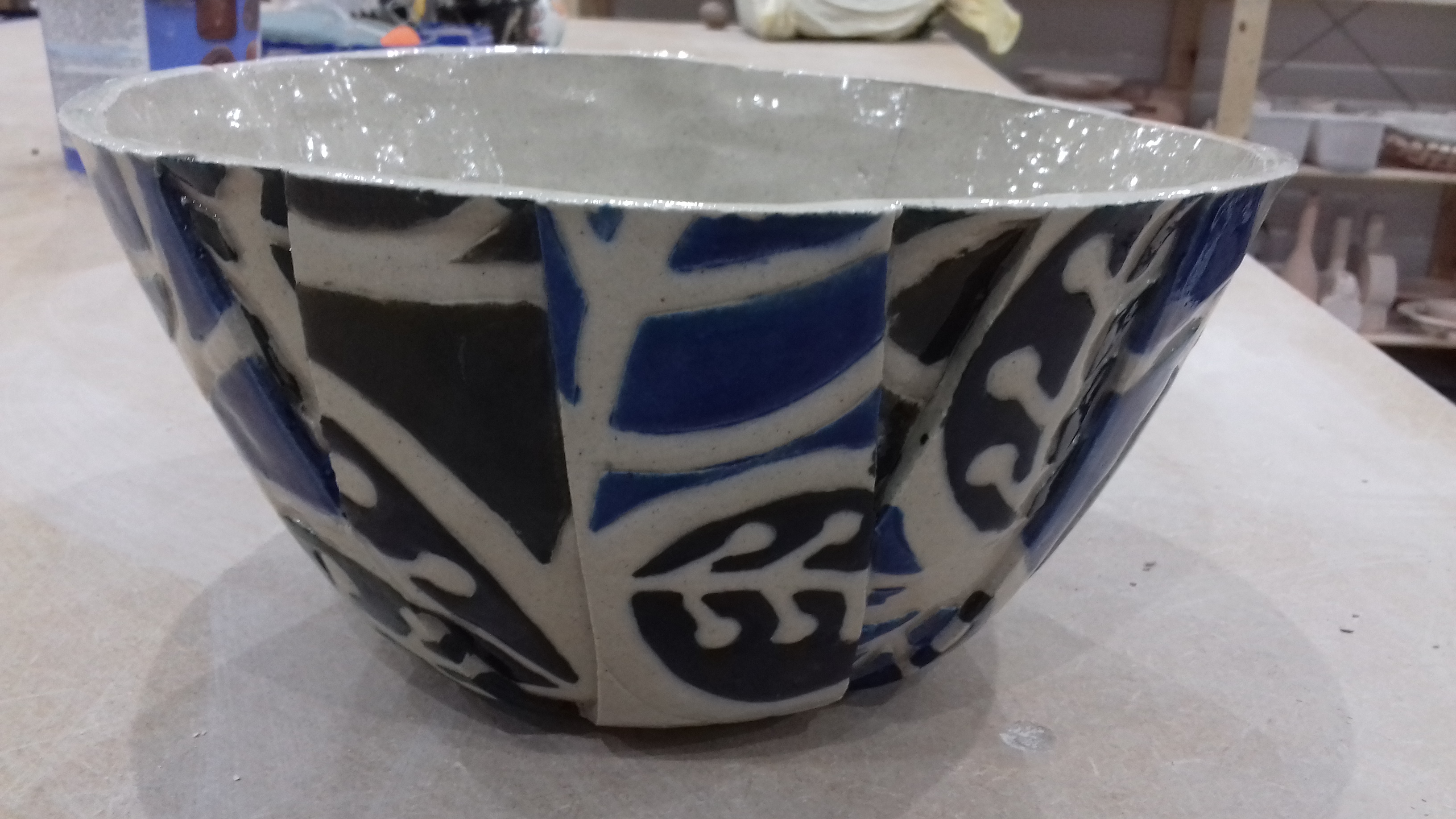 Under glaze colours