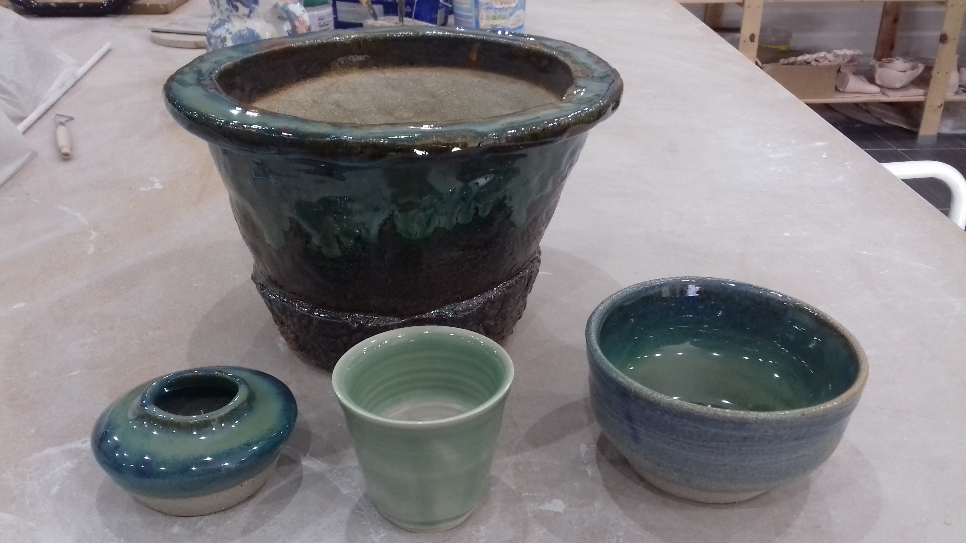 A selection from the last firing