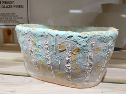 Colour on crank before firing