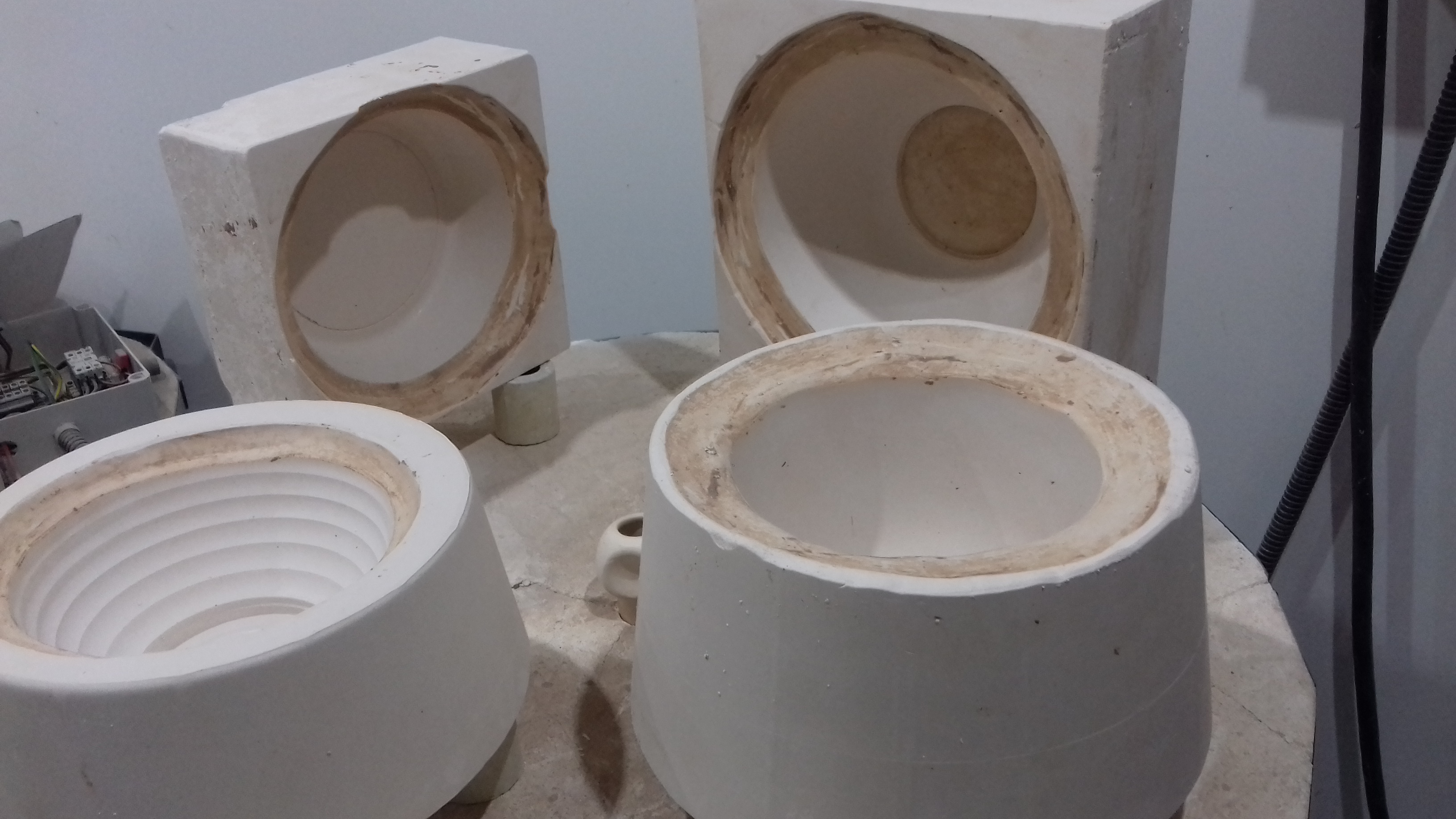 New plaster moulds