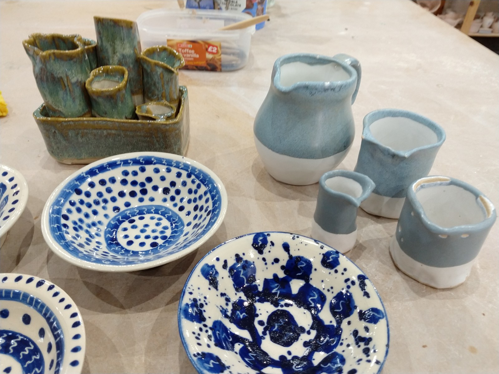 Mix from the kiln