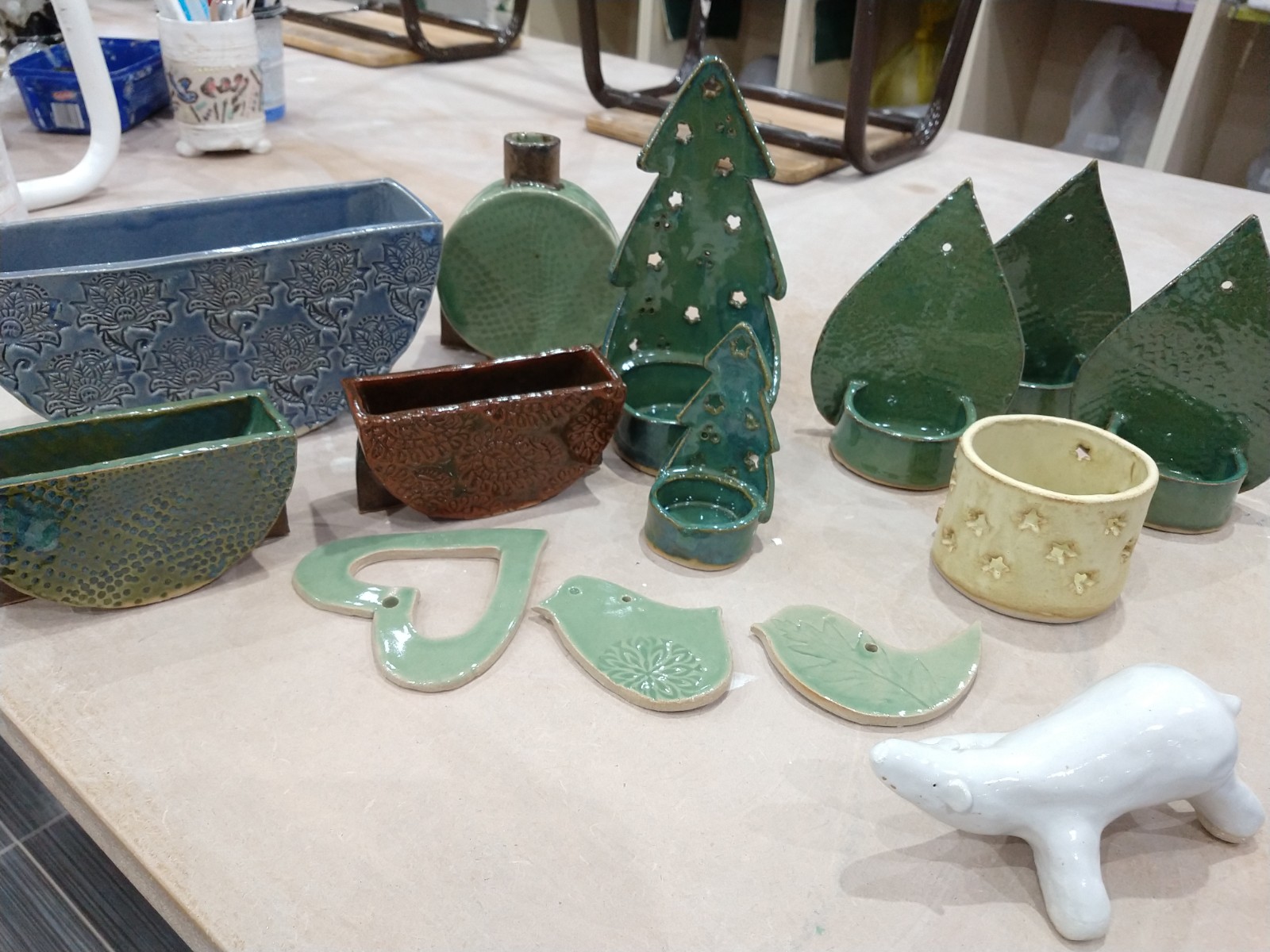 A festive selection from the kiln