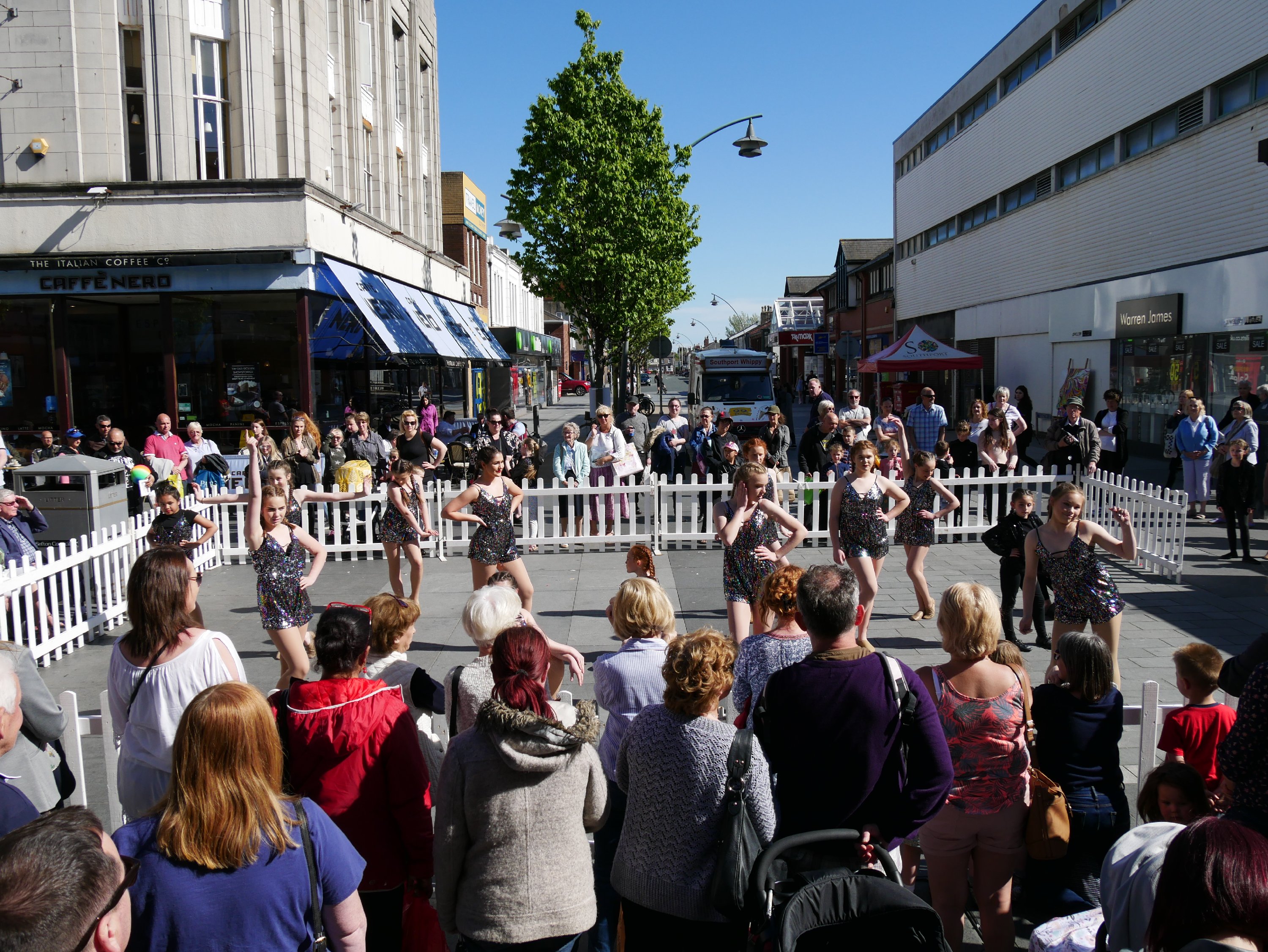 Dancing in Chapel Street