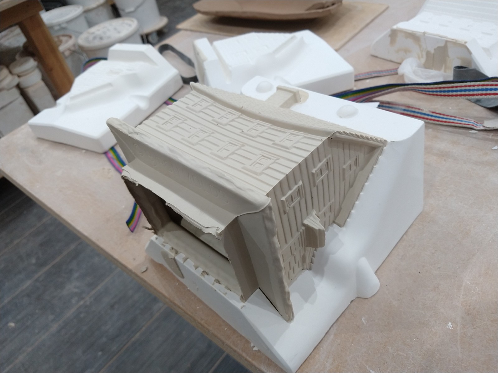 Cottage in mould 03