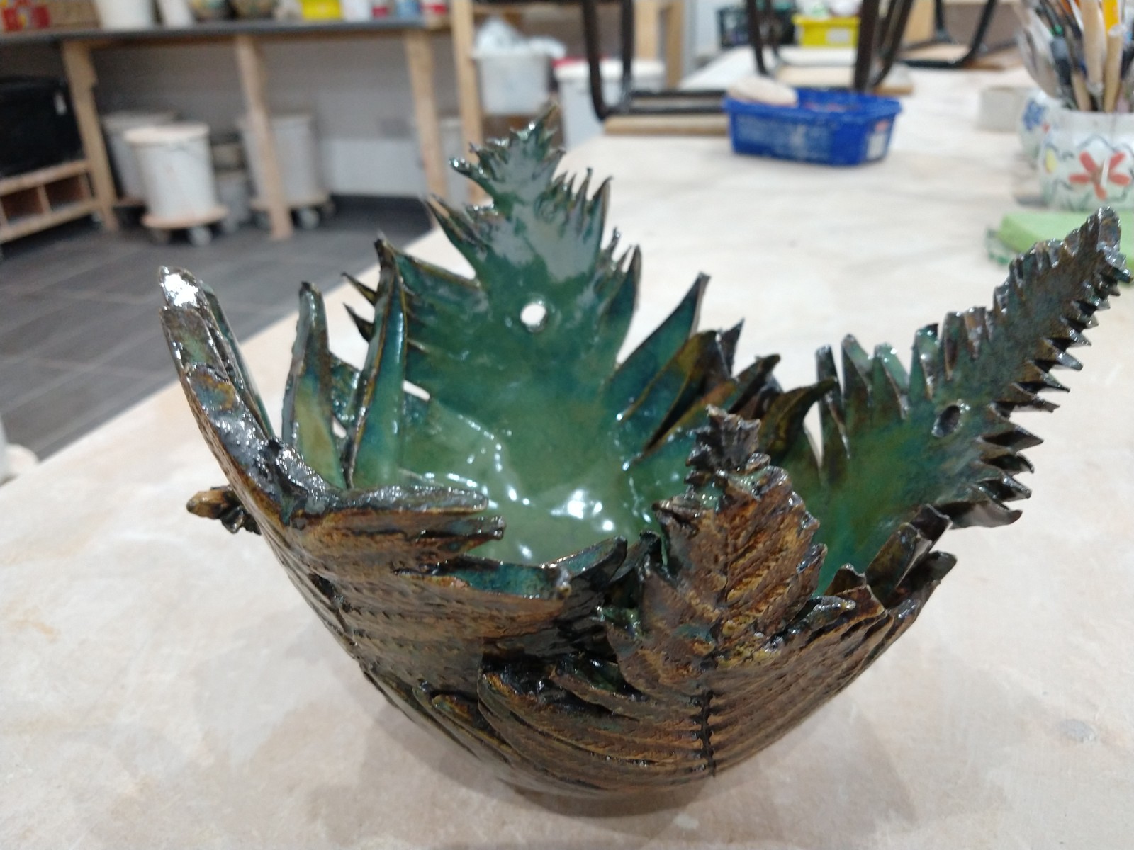 Fern bowl