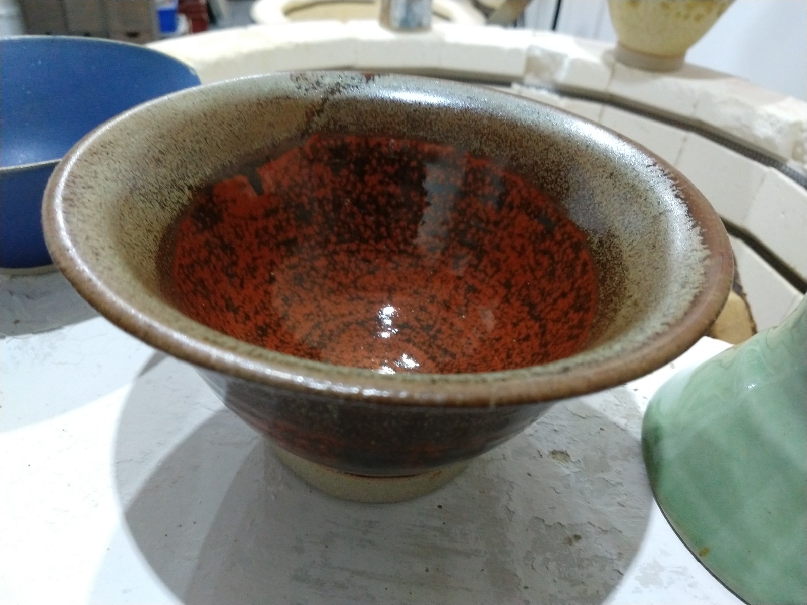 Looks like Blue-grey over red-brown
