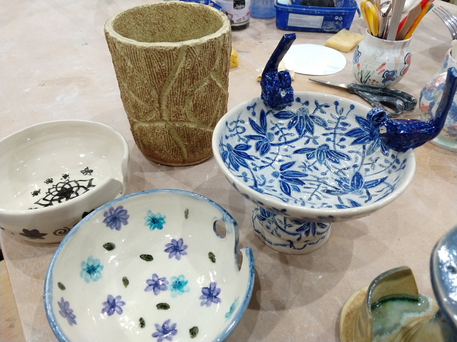 After glaze firing