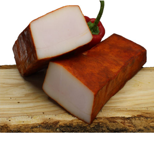 BIO Wollschwein Lardo Paprika Kübelspeck