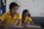 Supriya Mandal, de 14 años, asiste a clase en PACE Universal, una escuela para niñas ubicada en Piyali Junction, India. La institución fue fundada por la rotaria Deepa Biswas Willingham y cuenta con un hogar protegido para sus estudiantes. Foto: Rotary International.