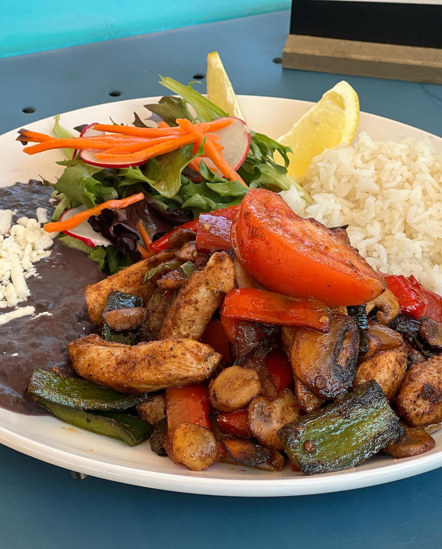 Arranged Food and Objects