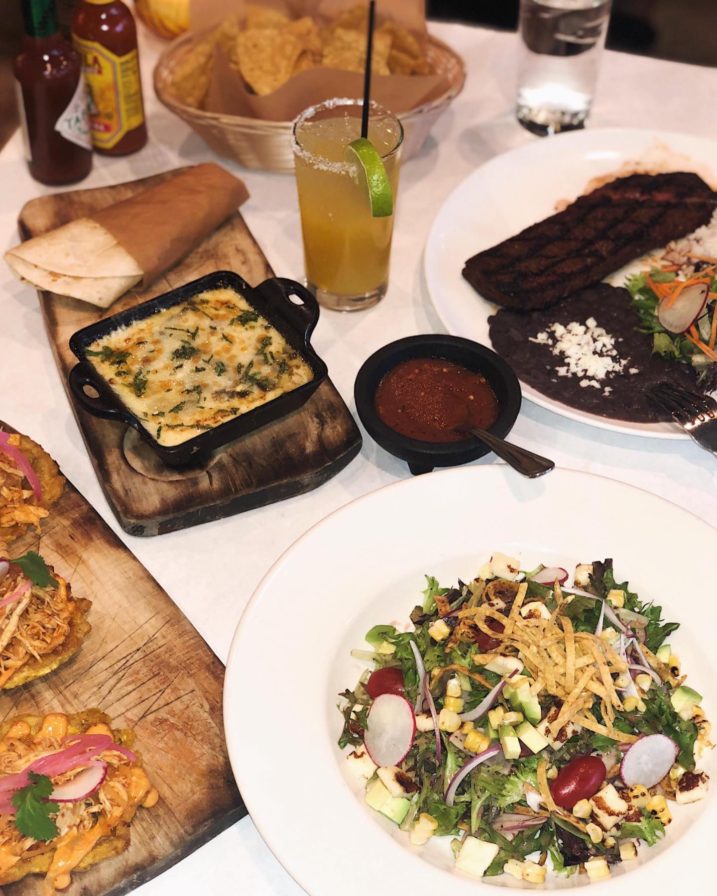 Arranged Food and Objects