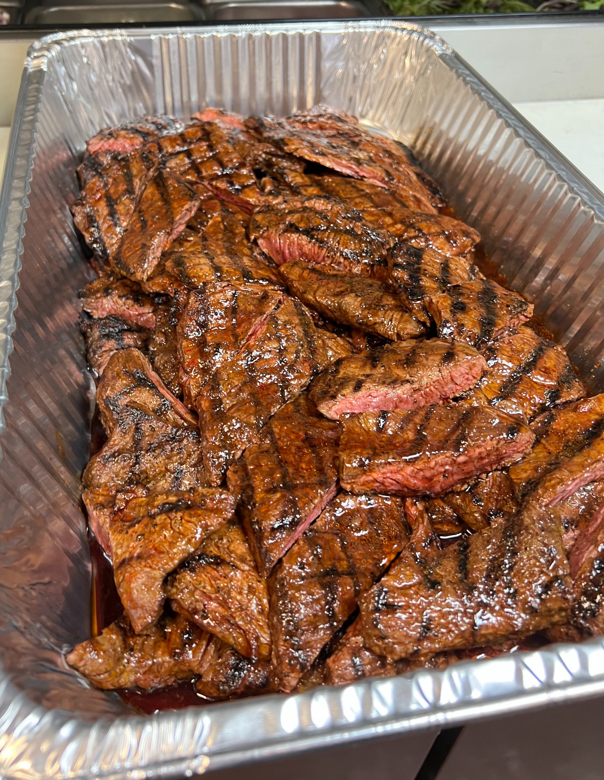 Arranged Food and Objects