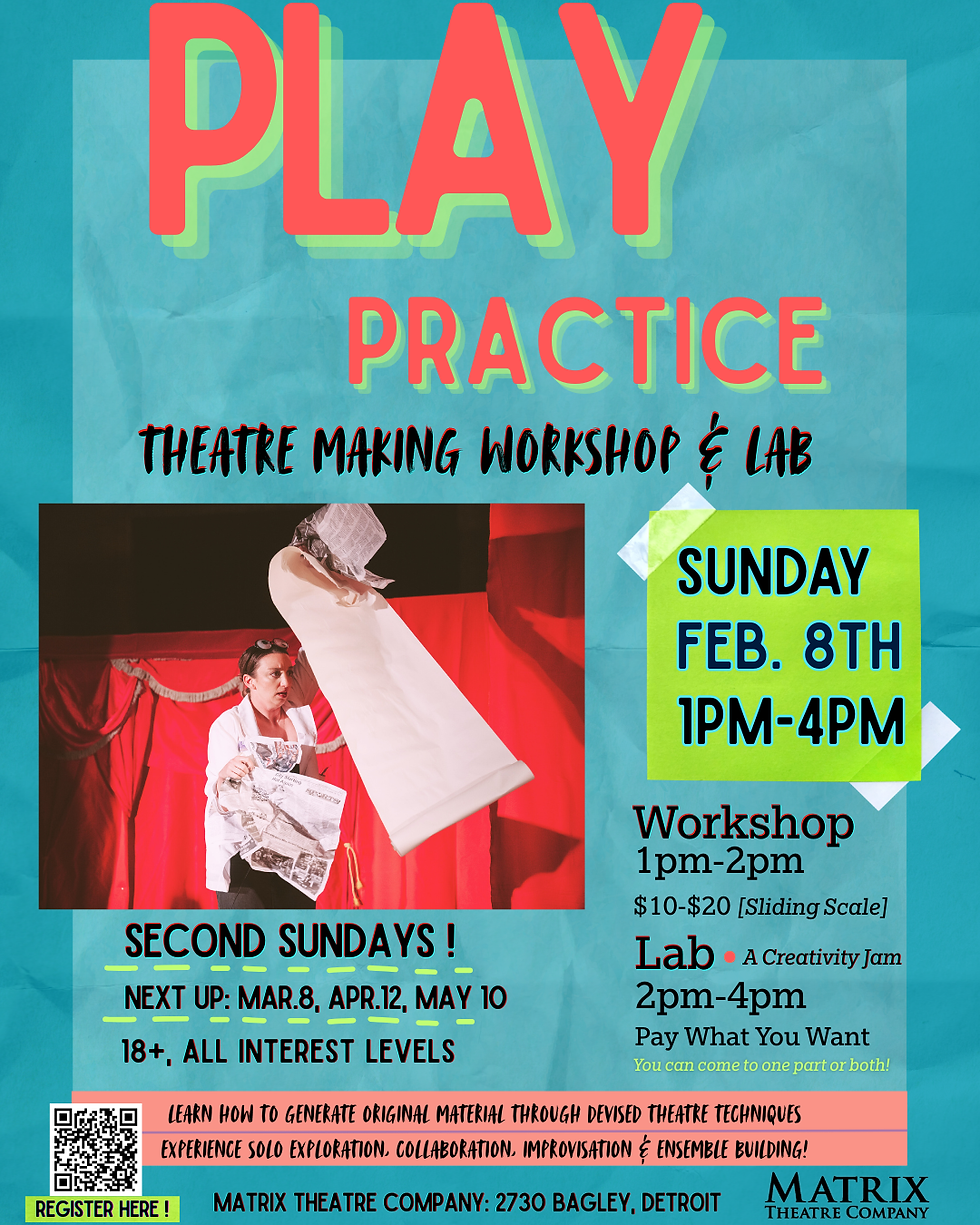 Play Practice: Theatre Making Workshop & Open Lab