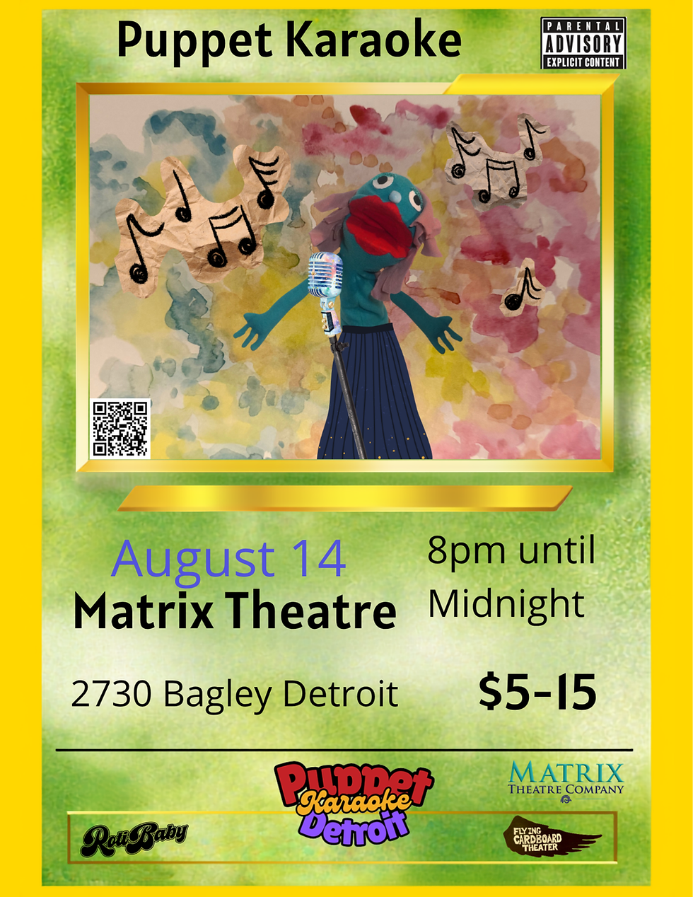 August Puppet Karaoke!