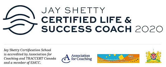Jay Shetty Certified Life & Sucess Coach 2020
