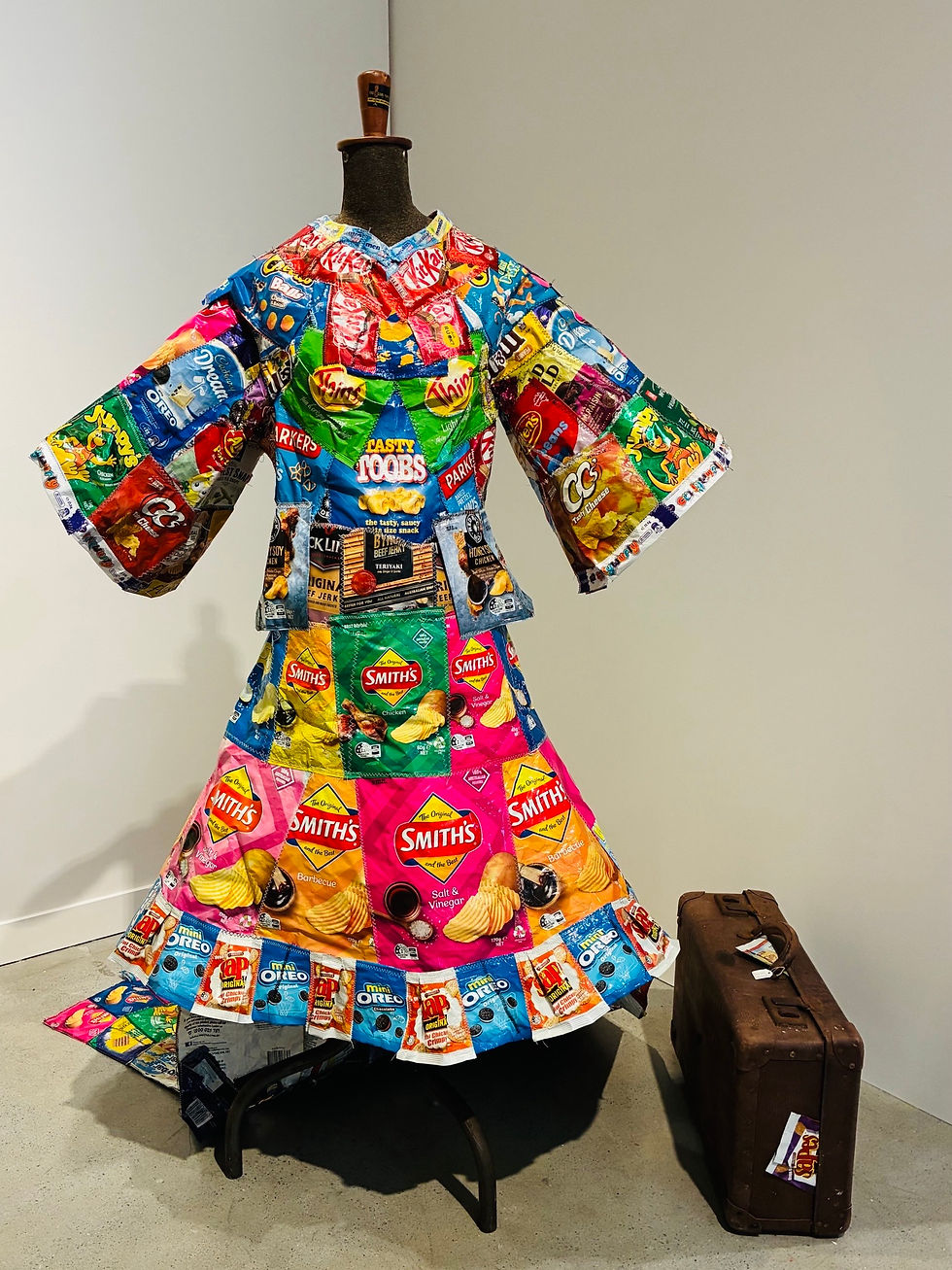 Plastic dress, Fast Food Fashion (2025)