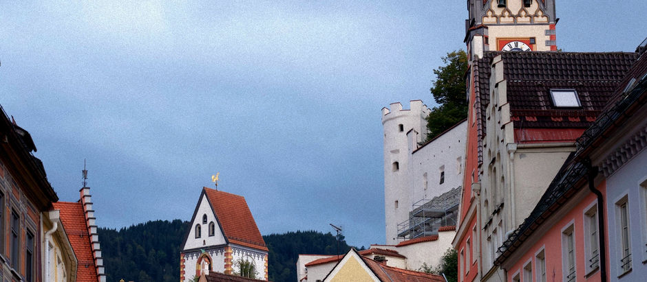 Füssen to Salzburg, Salzburg to Vienna