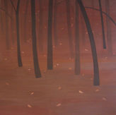 Braune Wald, 2010,Tempera auf Lwd.,150 x 145 cm.jpg