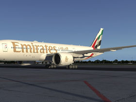 A6-EWJ / Boeing 777-21H/LR / Emirates (fictional 2023 corporate livery)