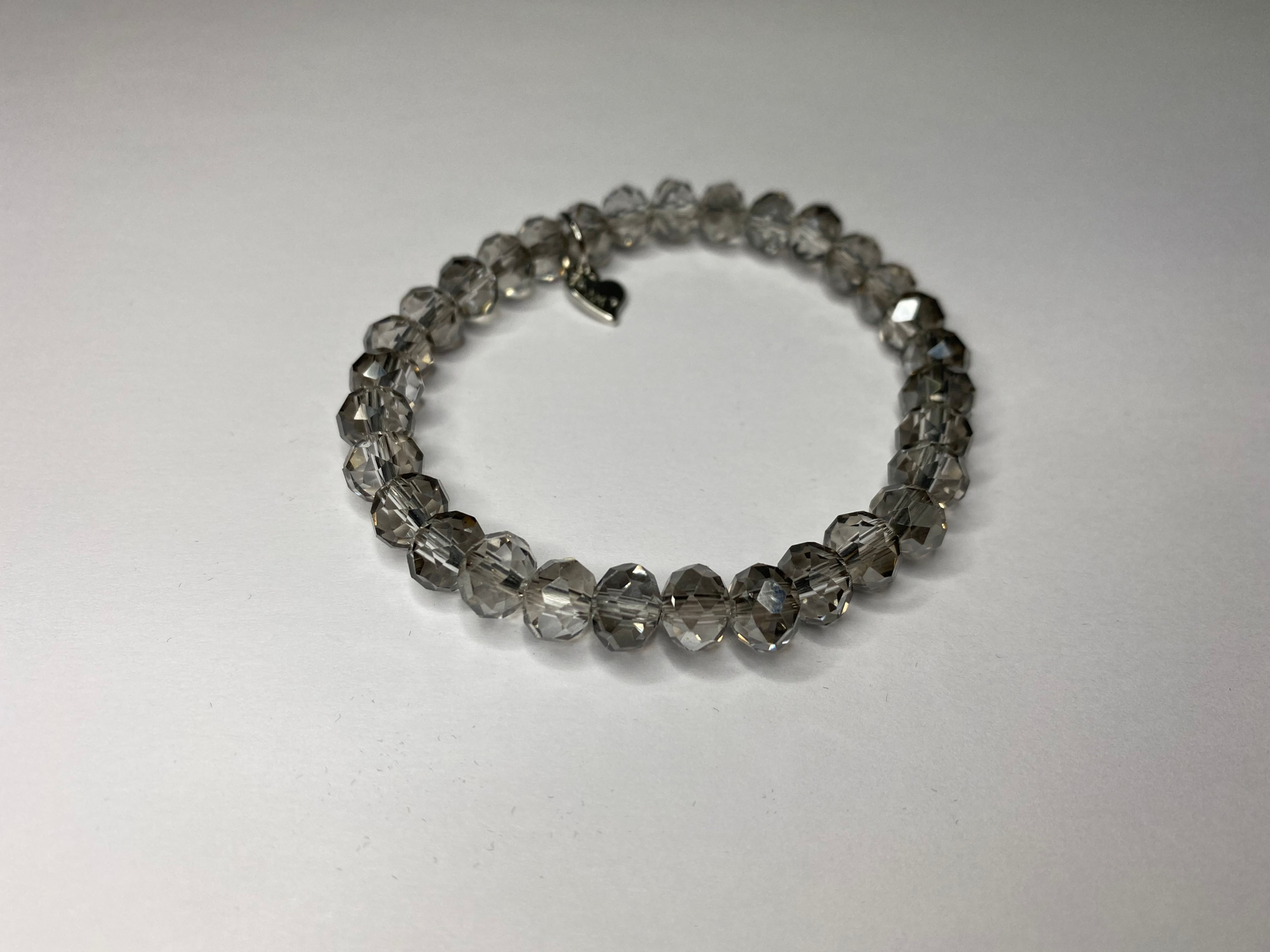 Bracelet medium sparkling silver
