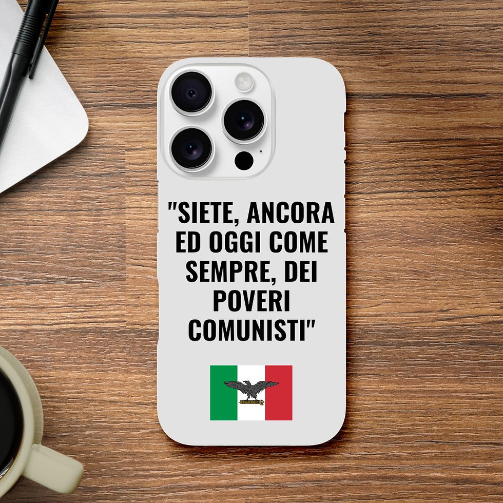 Miniatura: COVER IPHONE "poveri comunisti"