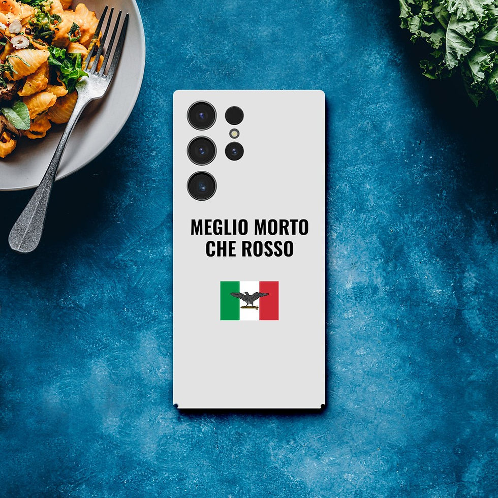 Miniatura: COVER SAMSUNG "meglio morto che rosso"