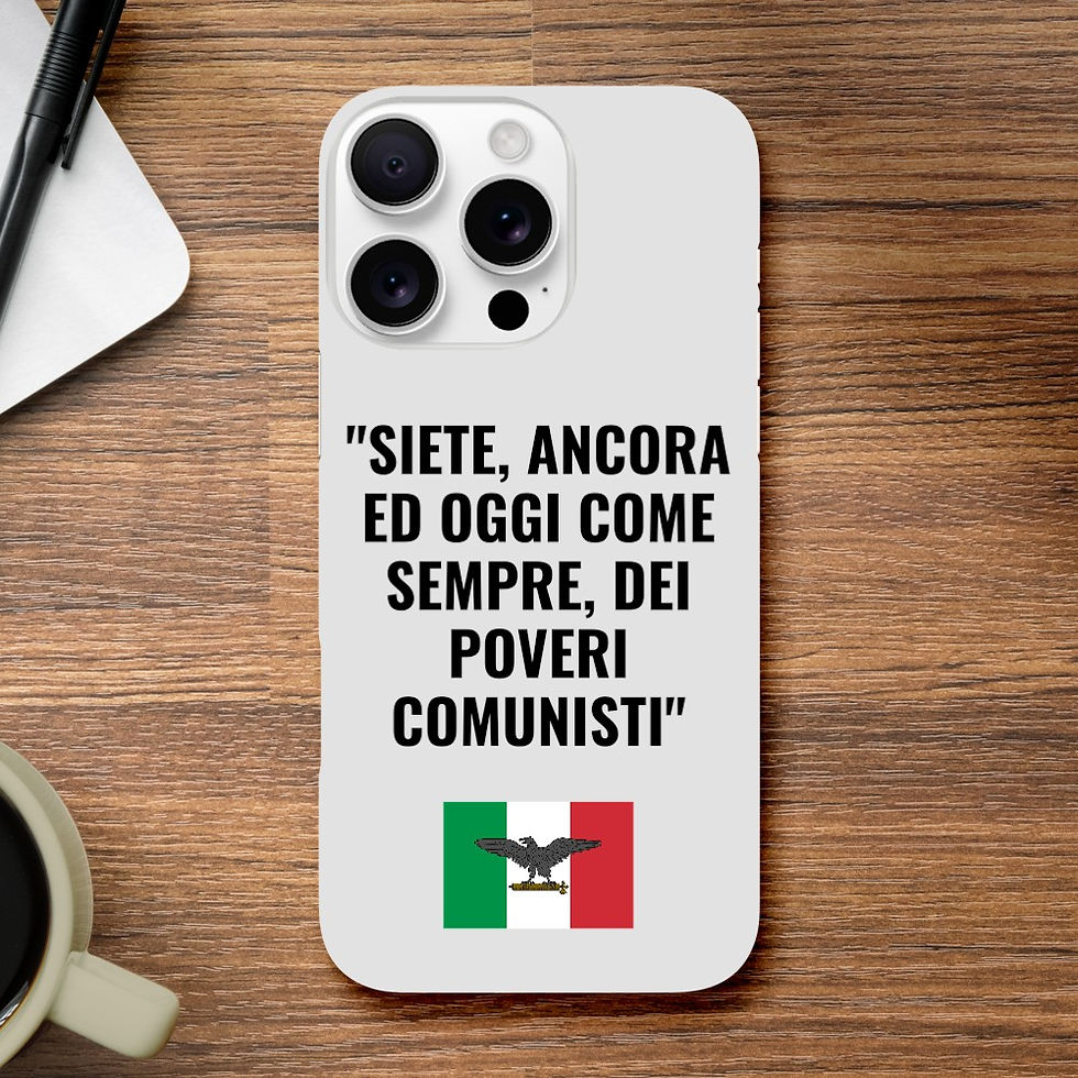 Miniatura: COVER IPHONE "poveri comunisti"