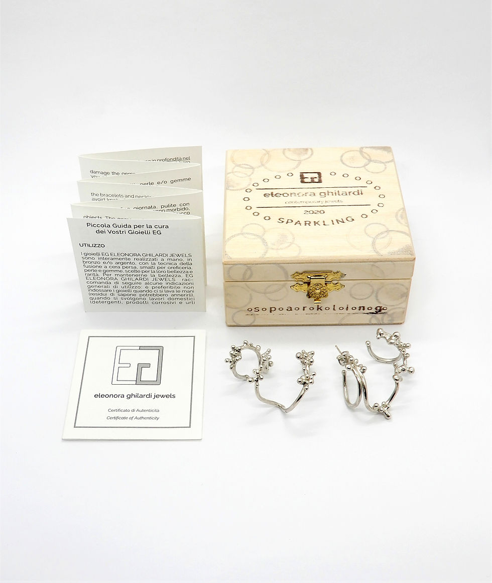 Miniatura: °S°P°A°R°K°L°I°N°G°  |  Orecchini cod.20 spk-earr