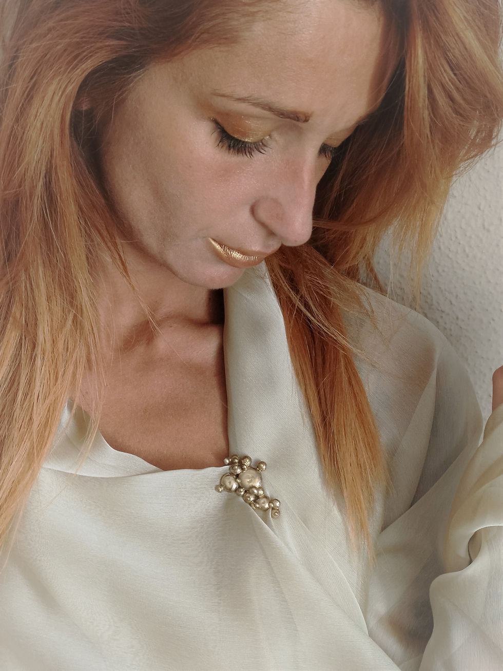 Thumbnail: ° S ° P ° A ° R ° K ° L ° I ° N ° G ° | Brooch cod. 01 spk-brooch