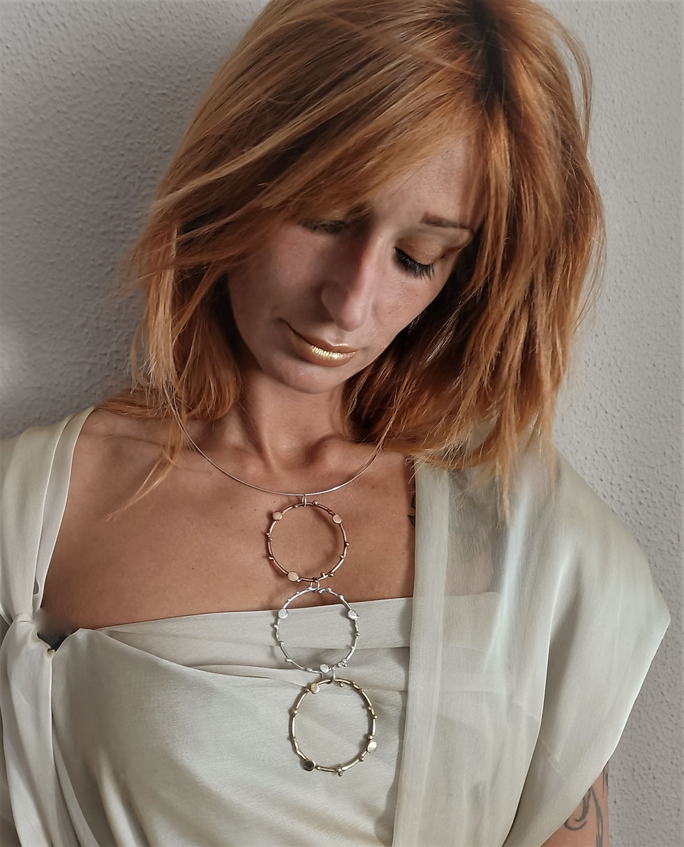 Thumbnail: ° S ° P ° A ° R ° K ° L ° I ° N ° G ° | Necklace cod. 14 spk-neck
