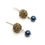Thumbnail: Cod.02 FLYING STONES-earrings