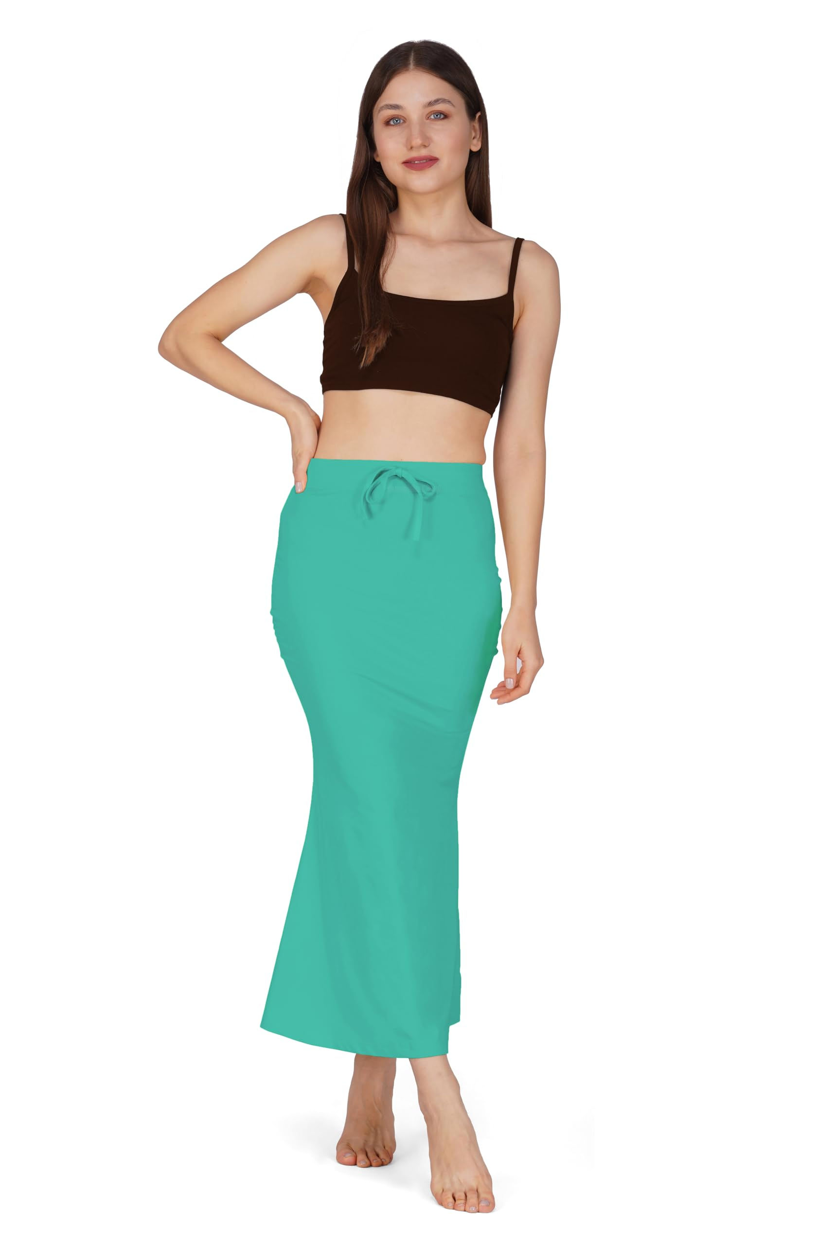 Sunehla Deal Saree Shapewear Petticoat for Women Cotton BlendedPetticoatSkirts f