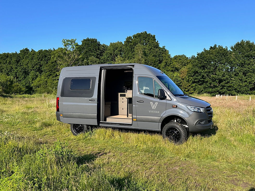 VKIVAN Mercedes Campervan grau Horizon