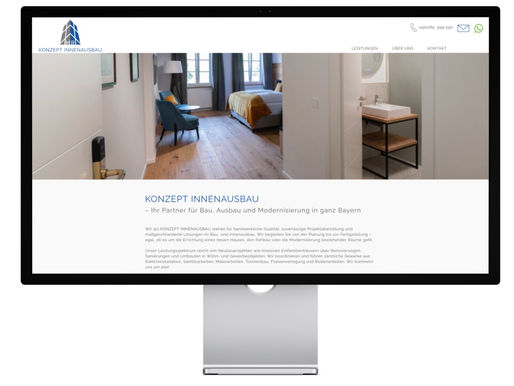 Webdesign Bauunternehmen