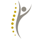 Illustration eines Menschen mit markierten Körperbereichen