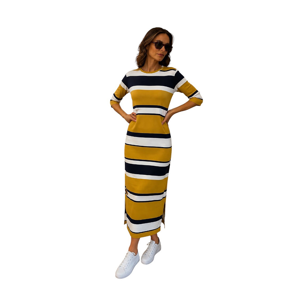 Miniatura: Vestido Tubo Listra