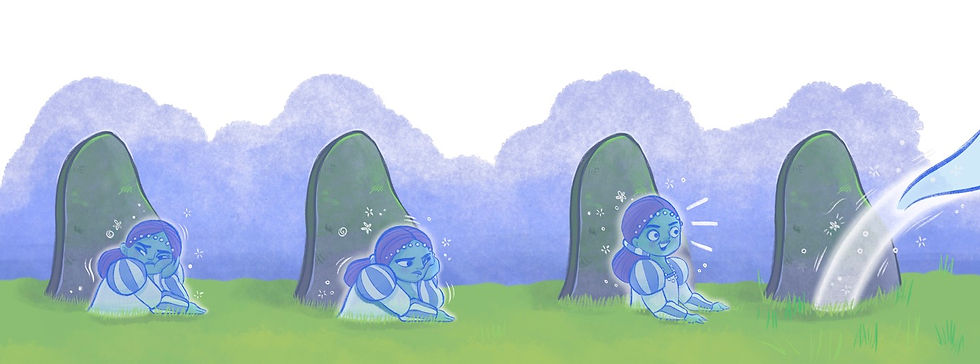 Pages 1-2 from Emma Tipping's Children's Book Illustration Portfolio