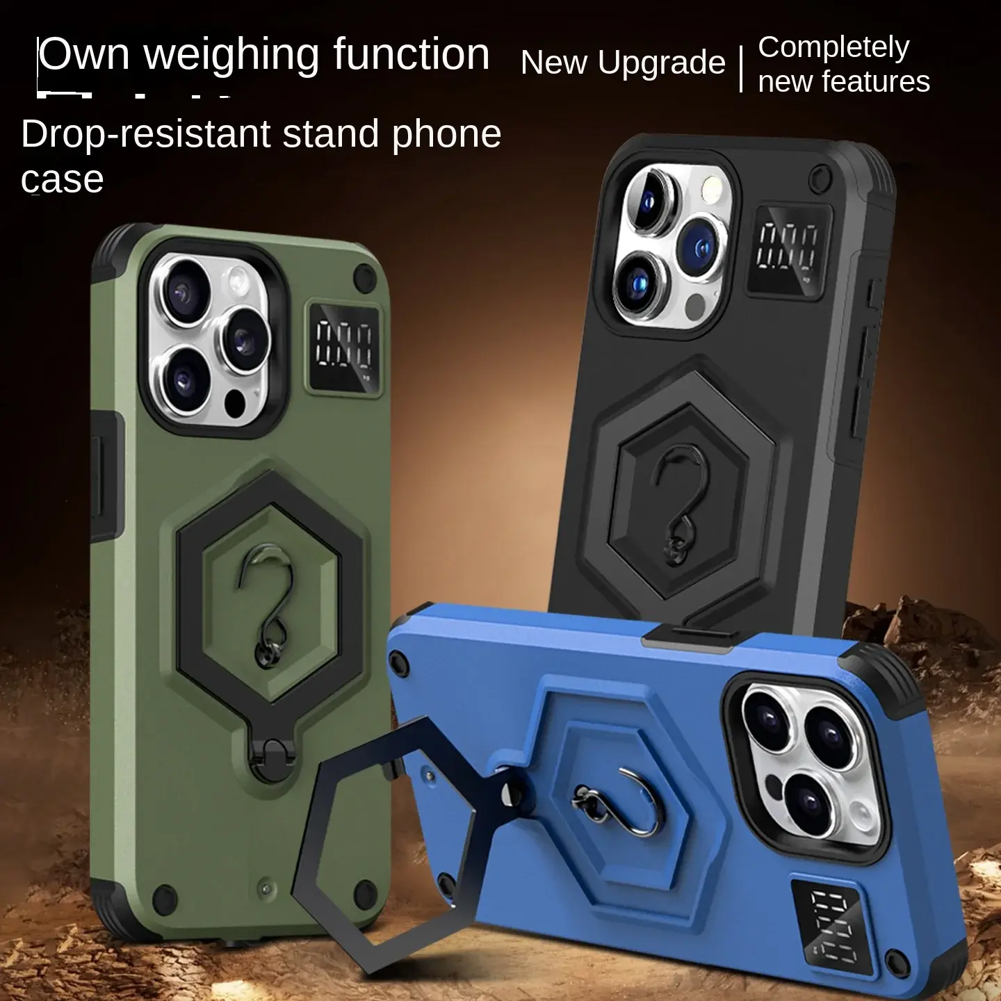 Electronic Scale Phone Case for Apple Iphone 17 16 15 14 13 12 11