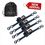 Thumbnail: 25mm x 4.5m Auto Retractable Ratchet Straps 4-Pack